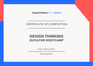 Design Thinking Elevator Bootcamp